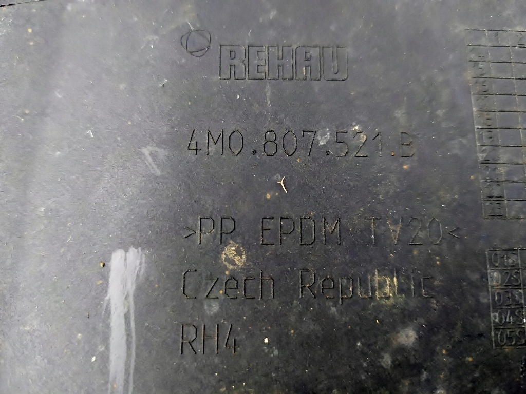 фото №9, Бампер задня дифузор молдинг audi q7 2 ii 14- s-line