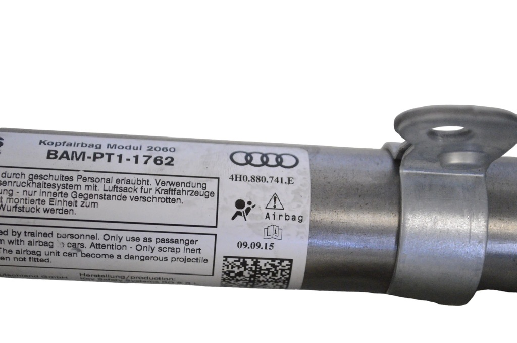 фото №5, Audi a8 s8 d4 4h 2015 левая сторона шторка безопасности подушка безопасности