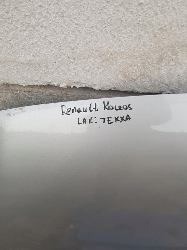 фото №2, Капот крышка двигателя renault koleos tekxa