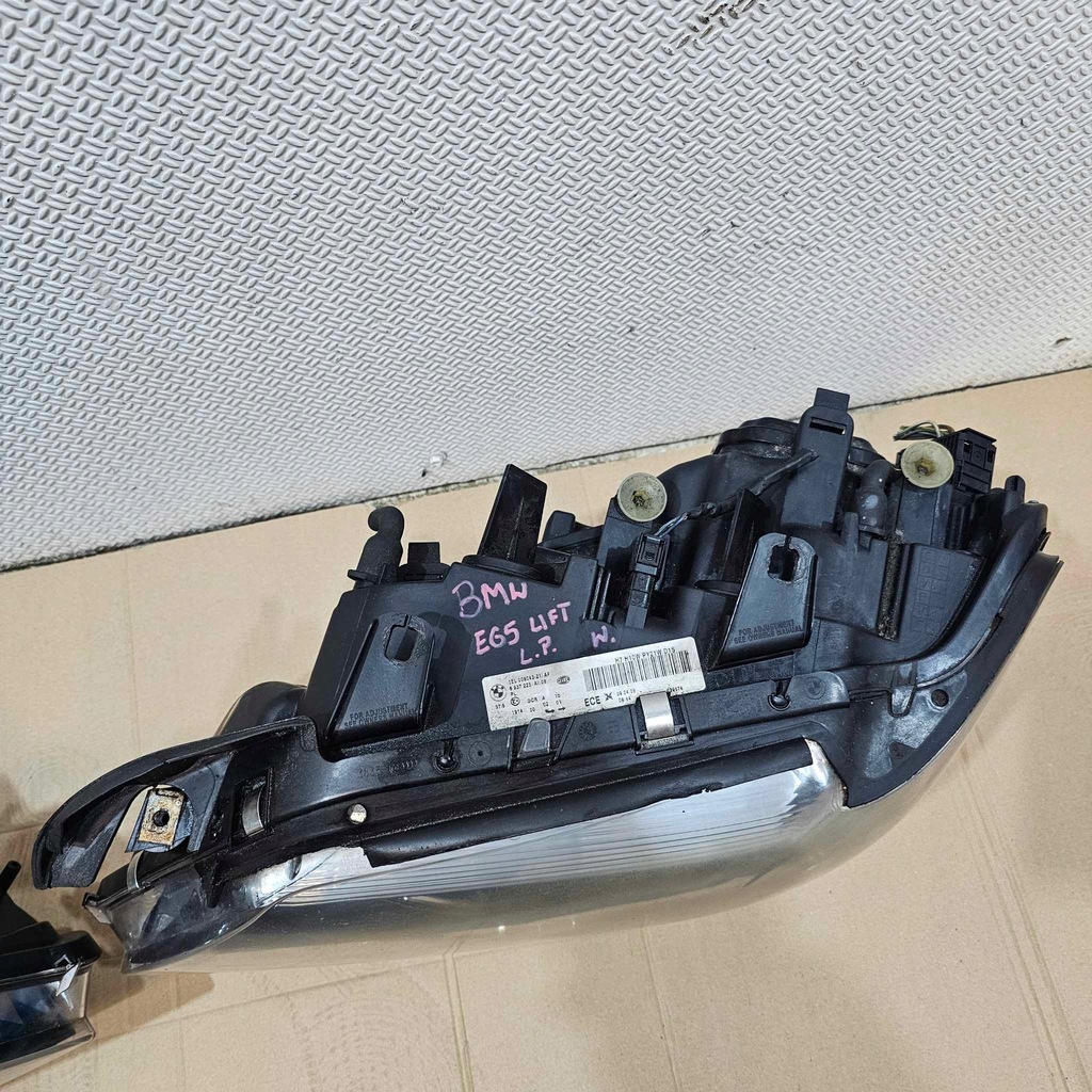 фото №8, Bmw 7 e65 lift лампа фара лівий перед передній ксенон ксенон eu