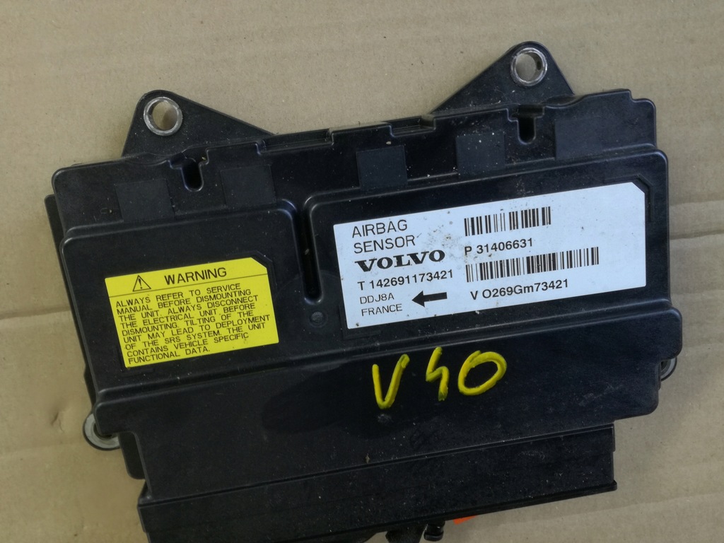 фото №1, Volvo v40 ii модуль датчик подушек подушка безопасности 31406631