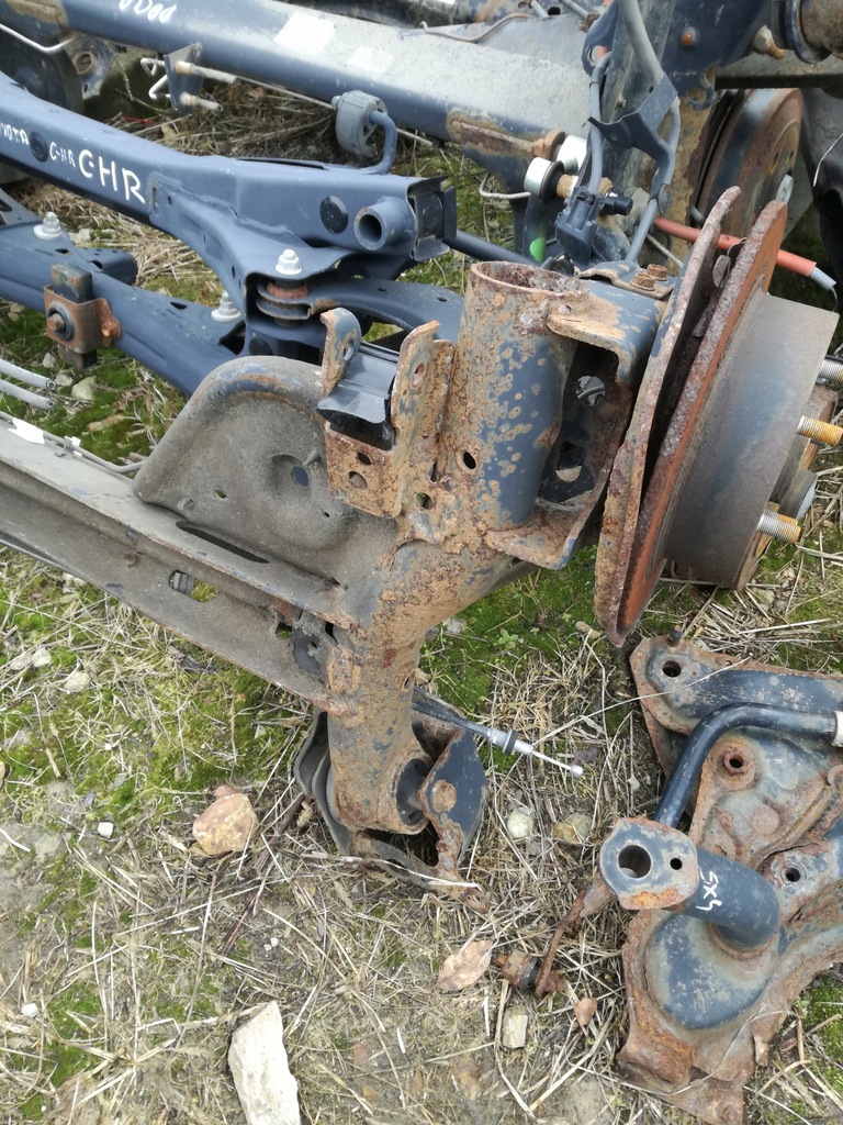 фото №7, Nissan juke f15 балка подвеска задняя oś задняя