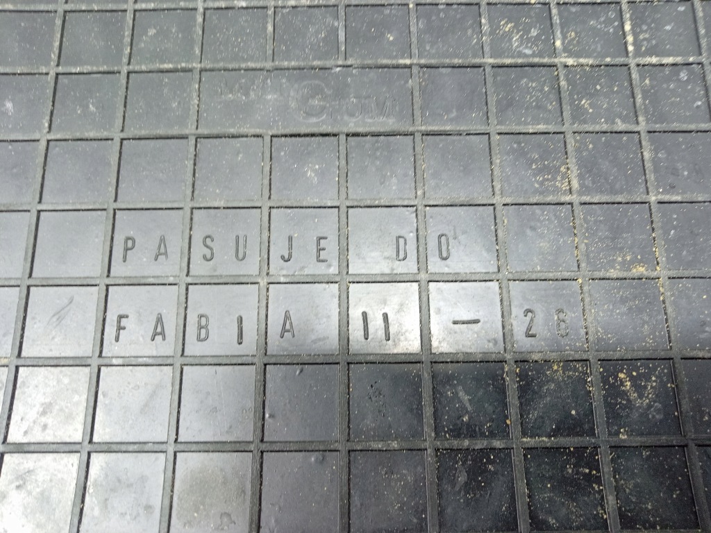 фото №8, Skoda fabia iii 6v коврики резиновые аксессуары mat gum