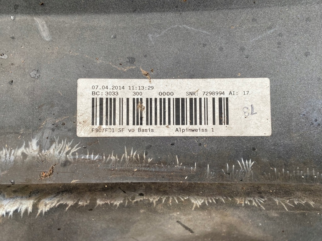 Bmw 3 f30 f31 бампер перед 7298994 оригинал Оригинал