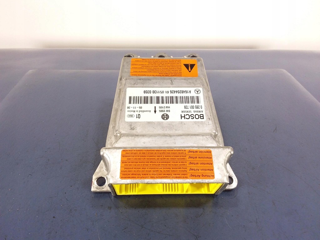 фото №10, Mercedes r w251 панель приладів консоль подушка безпеки ремені комплект