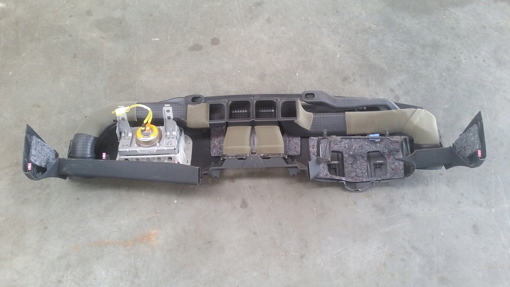 фото №11, Приборная панель подушки безопасности ремни датчик toyota rav4