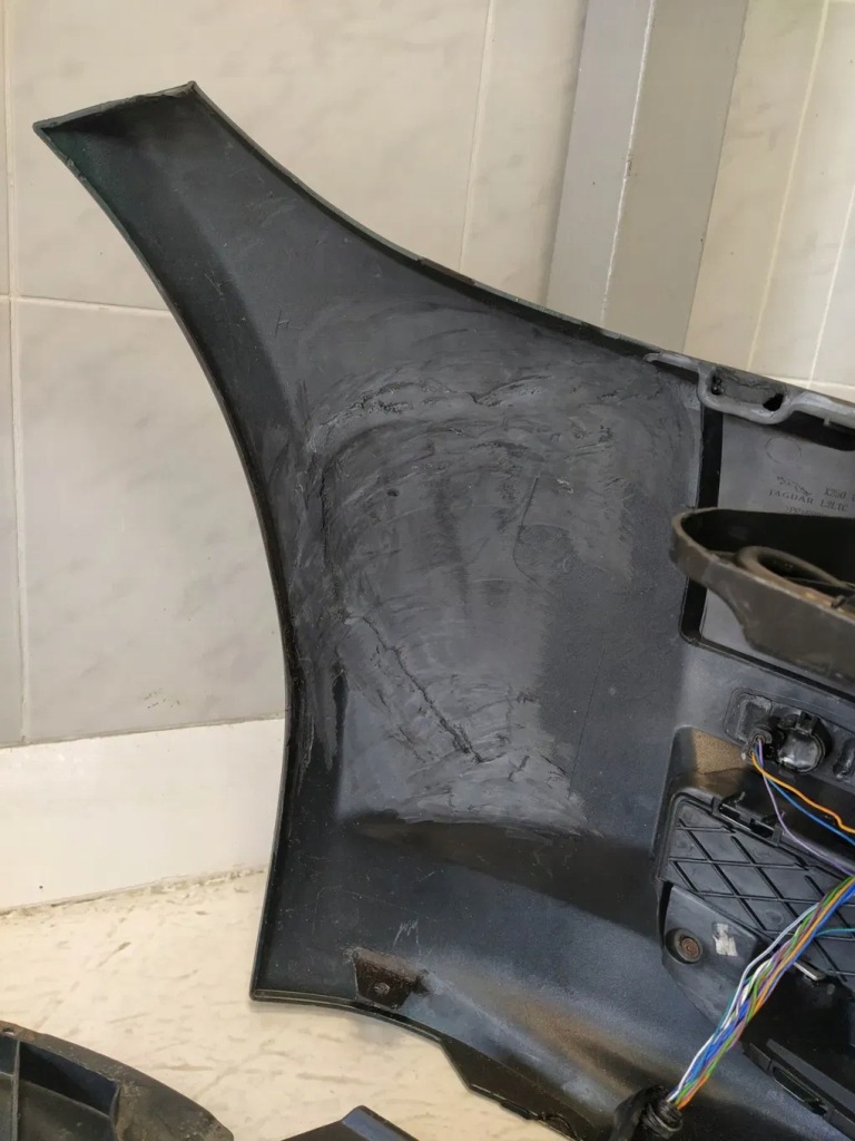 Jaguar xf x250 lift бампер перед решётка радиатора значок решётки омыватель 4xpdc плита в Украине