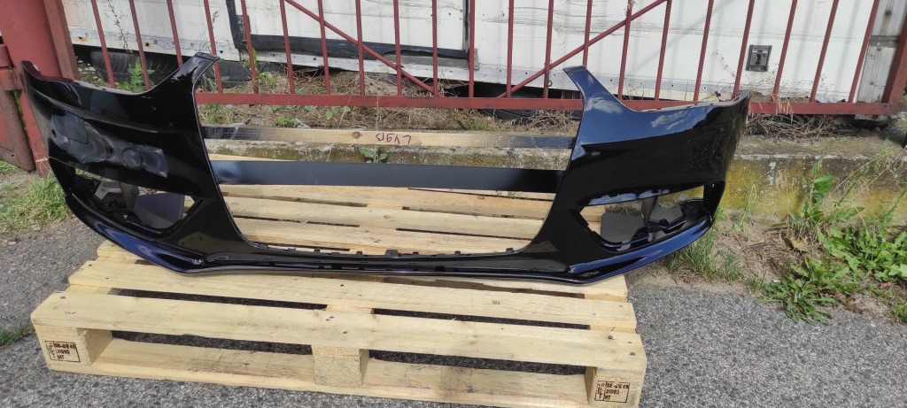 Бампер перед audi a4 b8 lift ксенон pdc ly9t Недорого