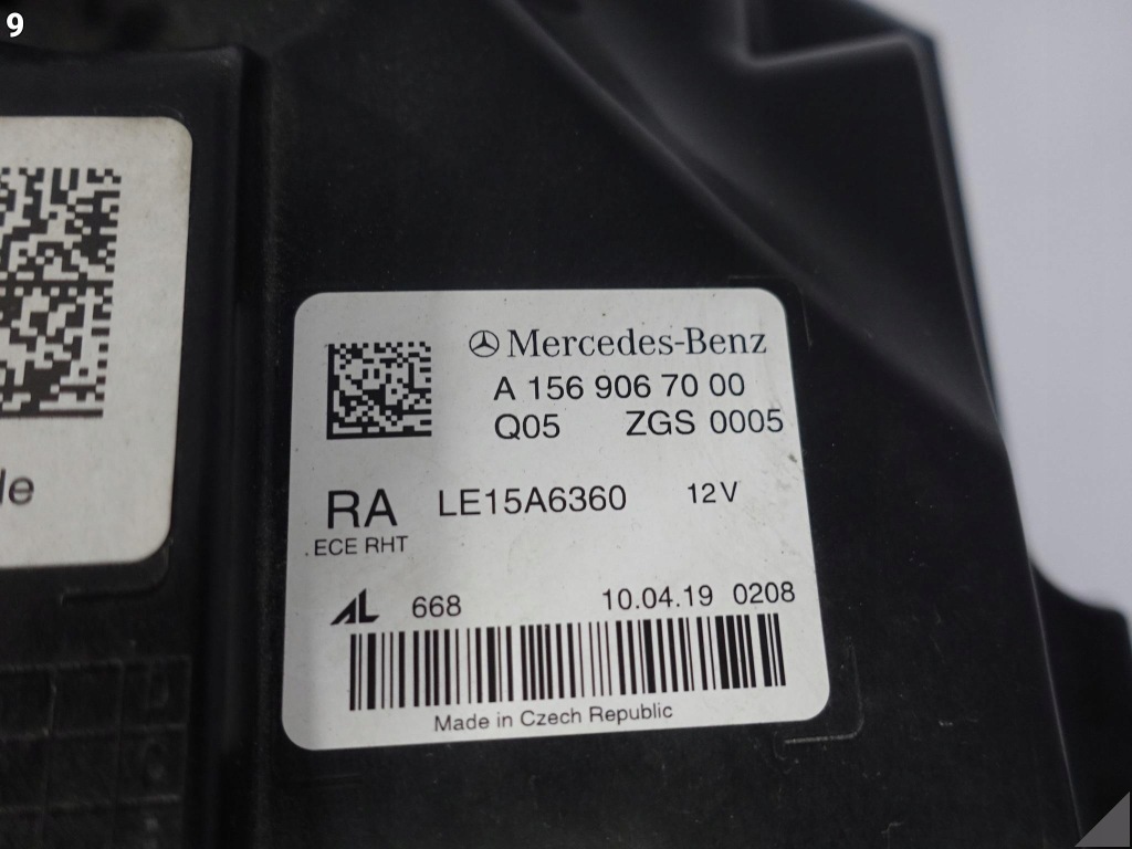 фото №11, Mercedes gla x156 17-19 lift mopf лампа full led high performance права eu