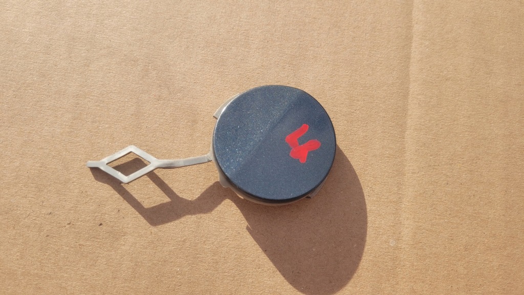 фото №1, Peugeot 208 i заглушка фаркоп бампер задняя 9676515677 // 89