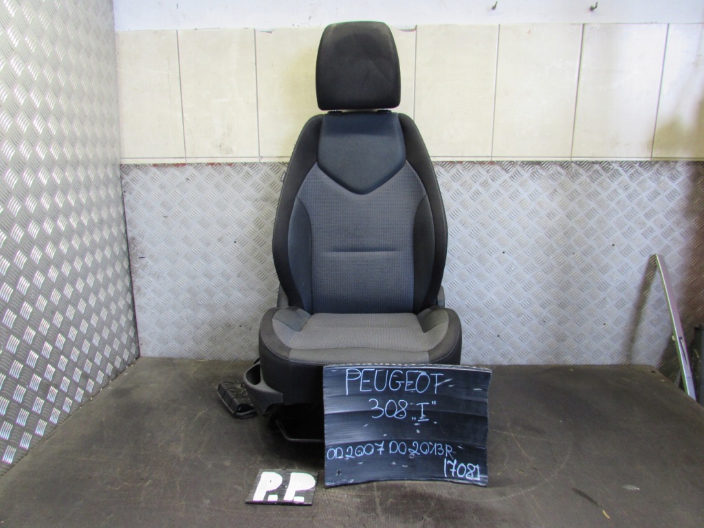 фото №1, Сиденье правый перед peugeot 308 07-13r
