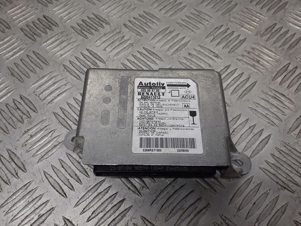 фото №1, Модуль подушка безпеки renault scenic ii
