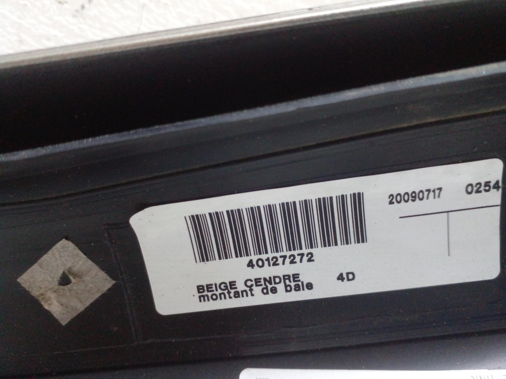 фото №7, Молдинг стійка правий перед renault scenic iii 08-16