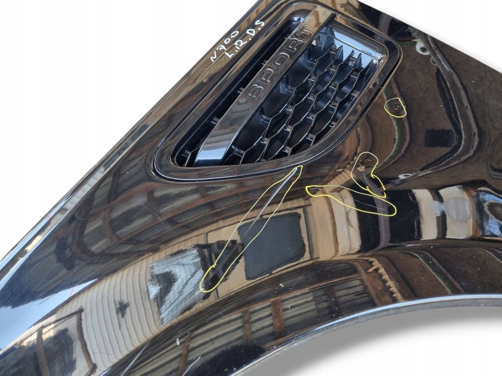 фото №8, Крыло перед левая сторона land rover range rover sport l320 2009 asb790030