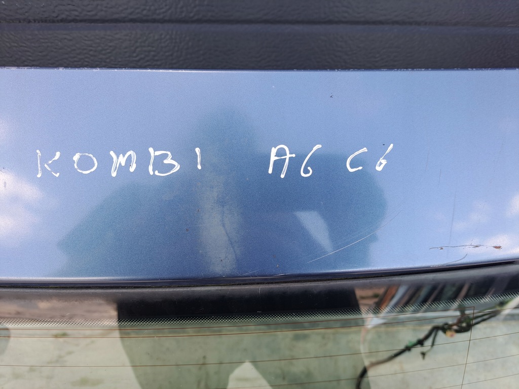 фото №5, Audi a6 c6 kombi кришка багажника багажника