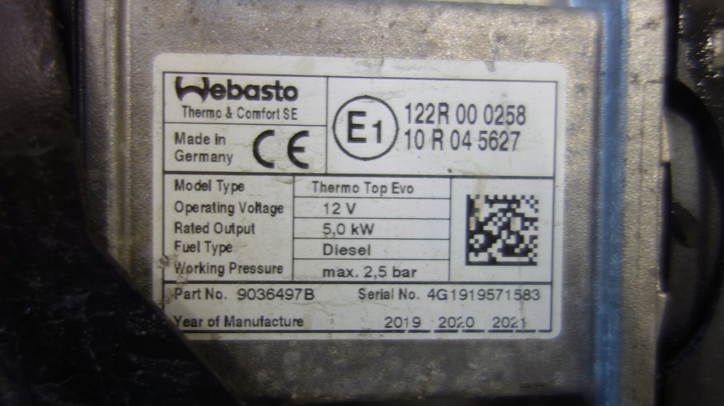 фото №3, Volvo v60 v90 webasto 31694778