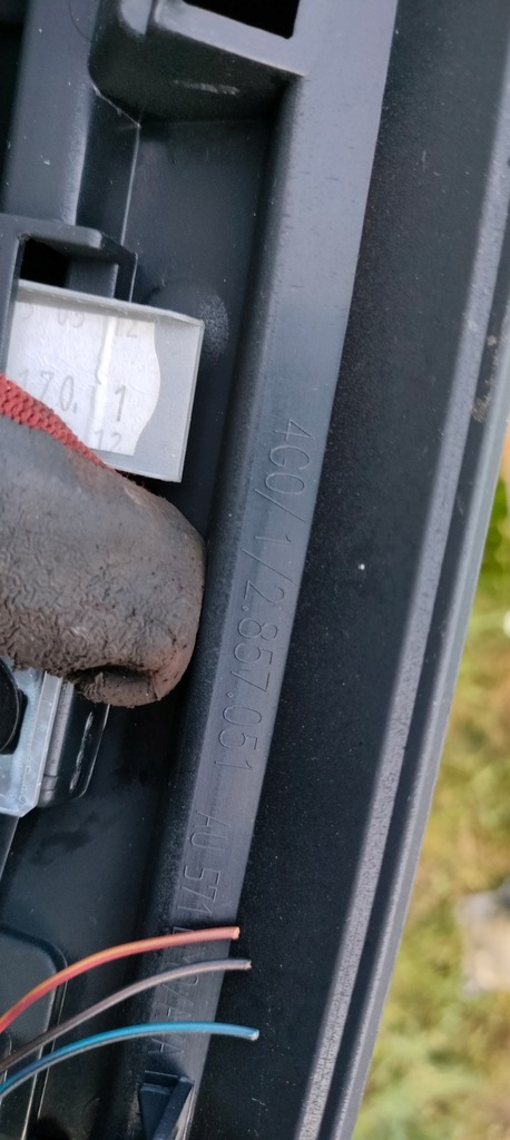 фото №6, Audi a6 c7 молдинг панели приборной панели 4g0857051