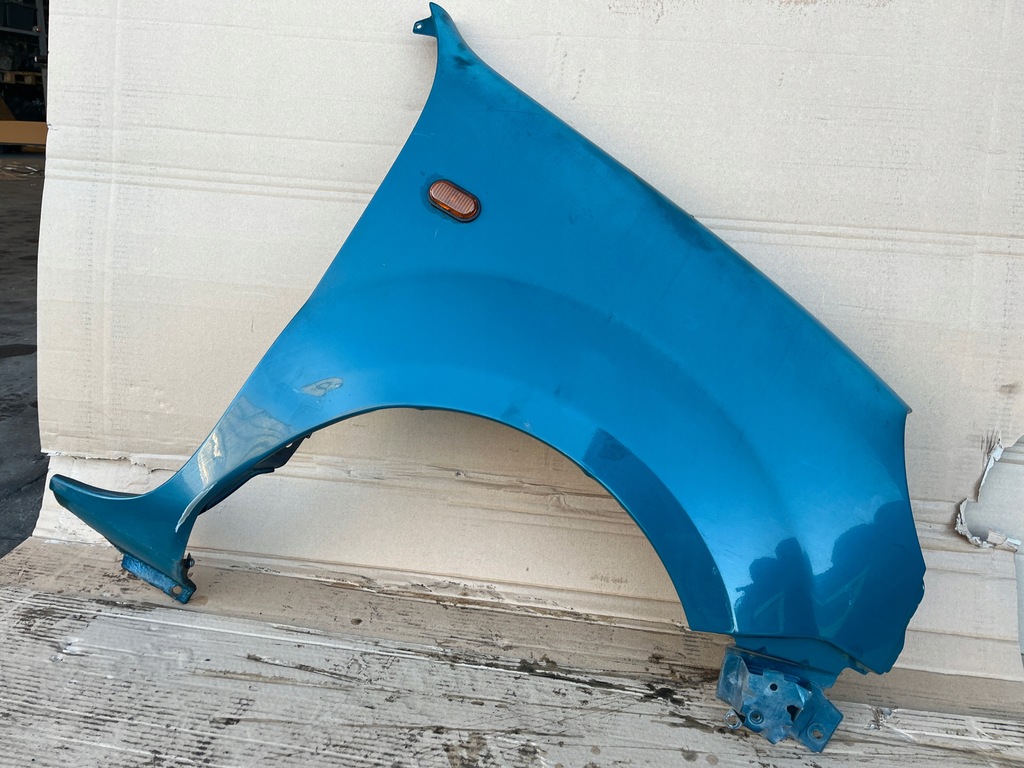 фото №1, Правий передній крила renault kangoo i lift 2005-2008 зелений