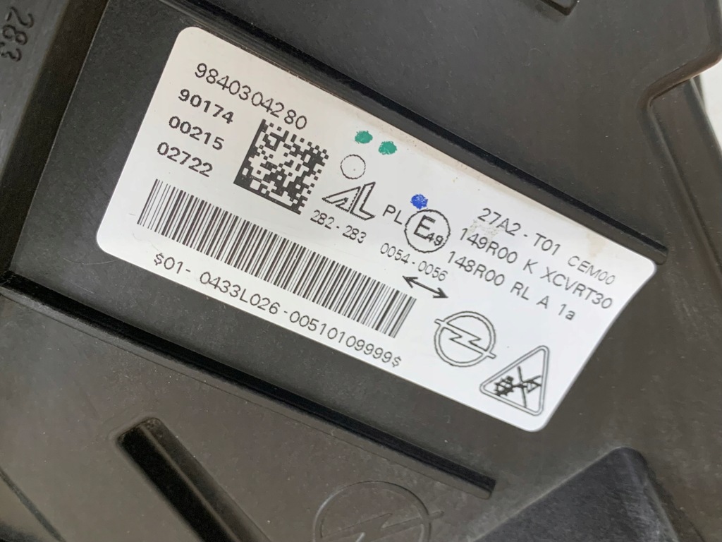 фото №9, Opel grandland ii лампа full led ліва ładna