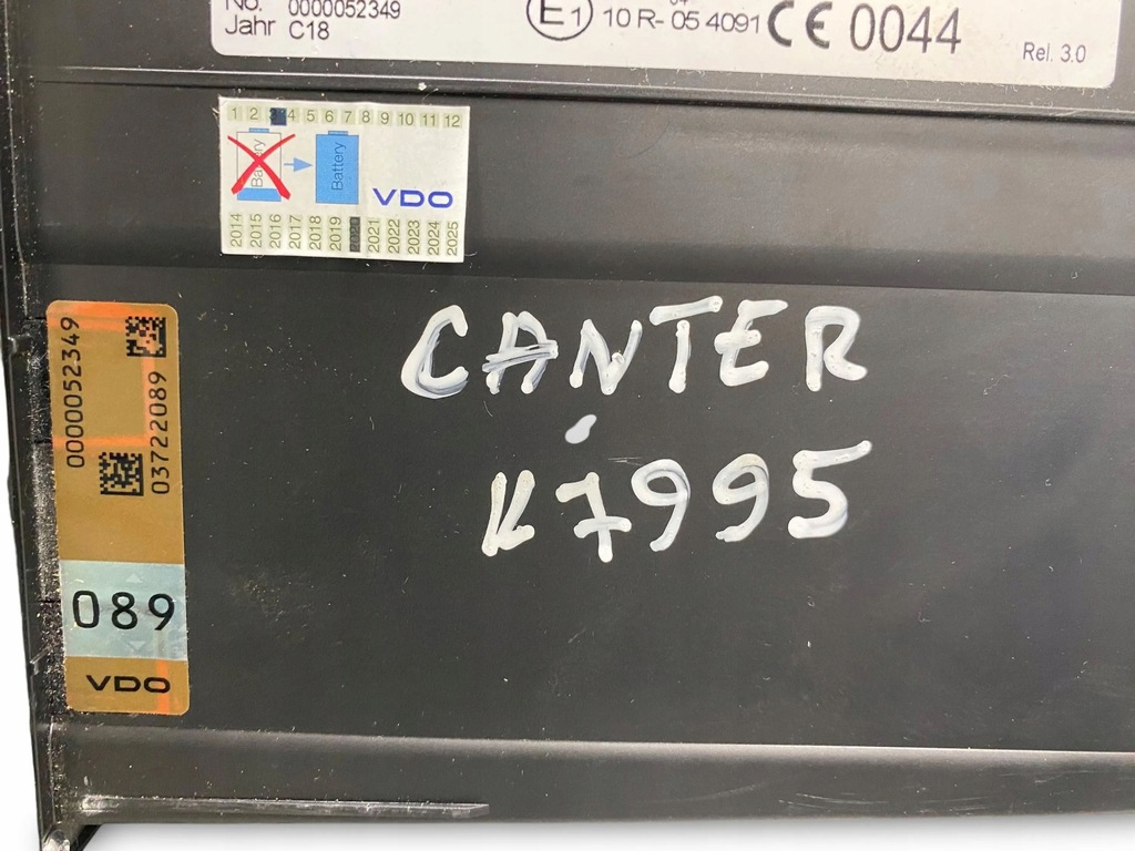 фото №9, Mitsubishi canter 2016 блок управления / модуль заднего подвеска пневматический