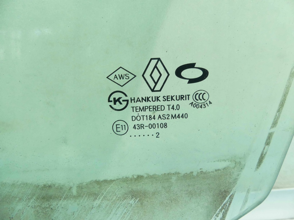 фото №2, Скло двері перед ліва renault latitude 2012r