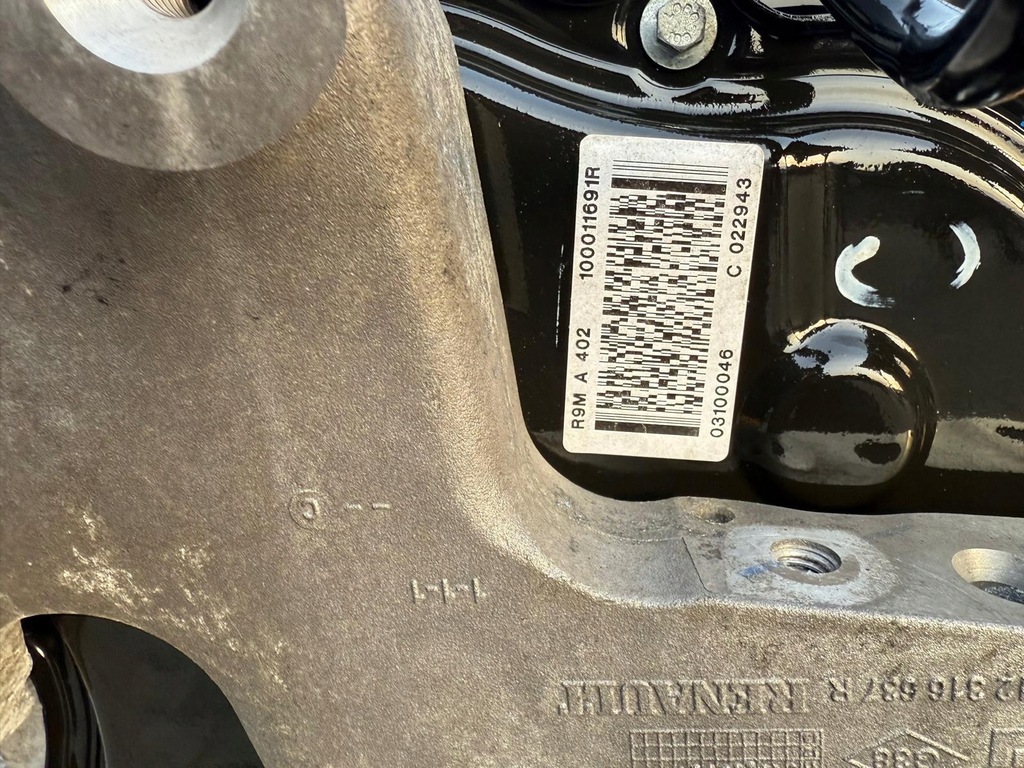 фото №7, Renault megane scenic iii iv 1.6 dci двигатель r9m a402 r9m 402 130000km