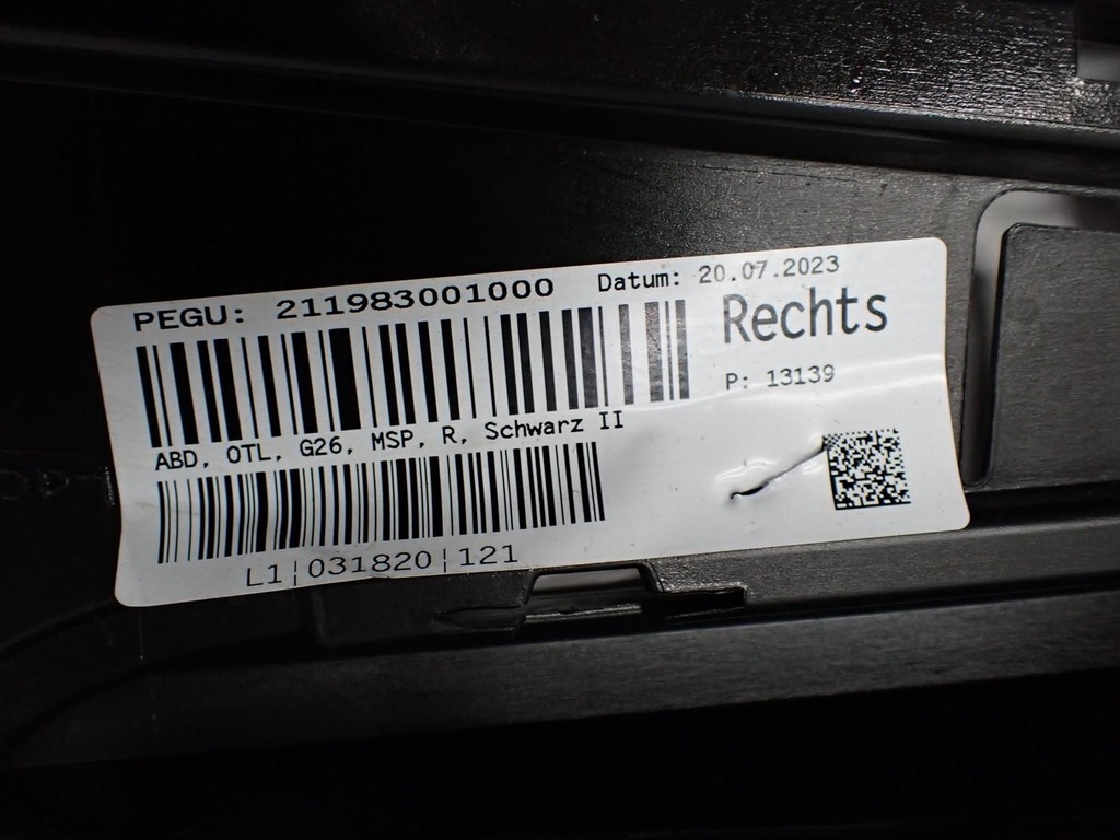 фото №10, Молдинг защита каркас порог правая m-pakiet bmw 4 i4 g26 gran coupe 23r