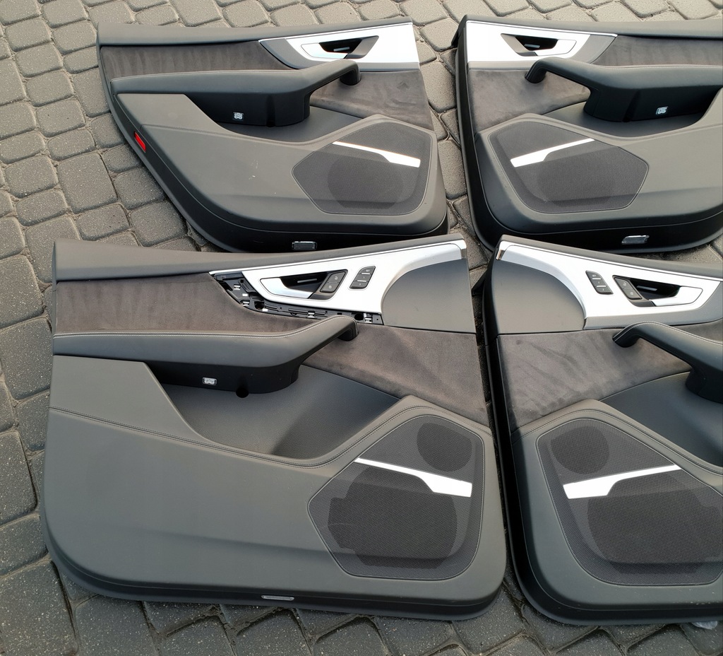 фото №13, Сидіння заднє сидіння салон середина обшивки килимок шкіра audi sq7 q7 4m 15-19r lift