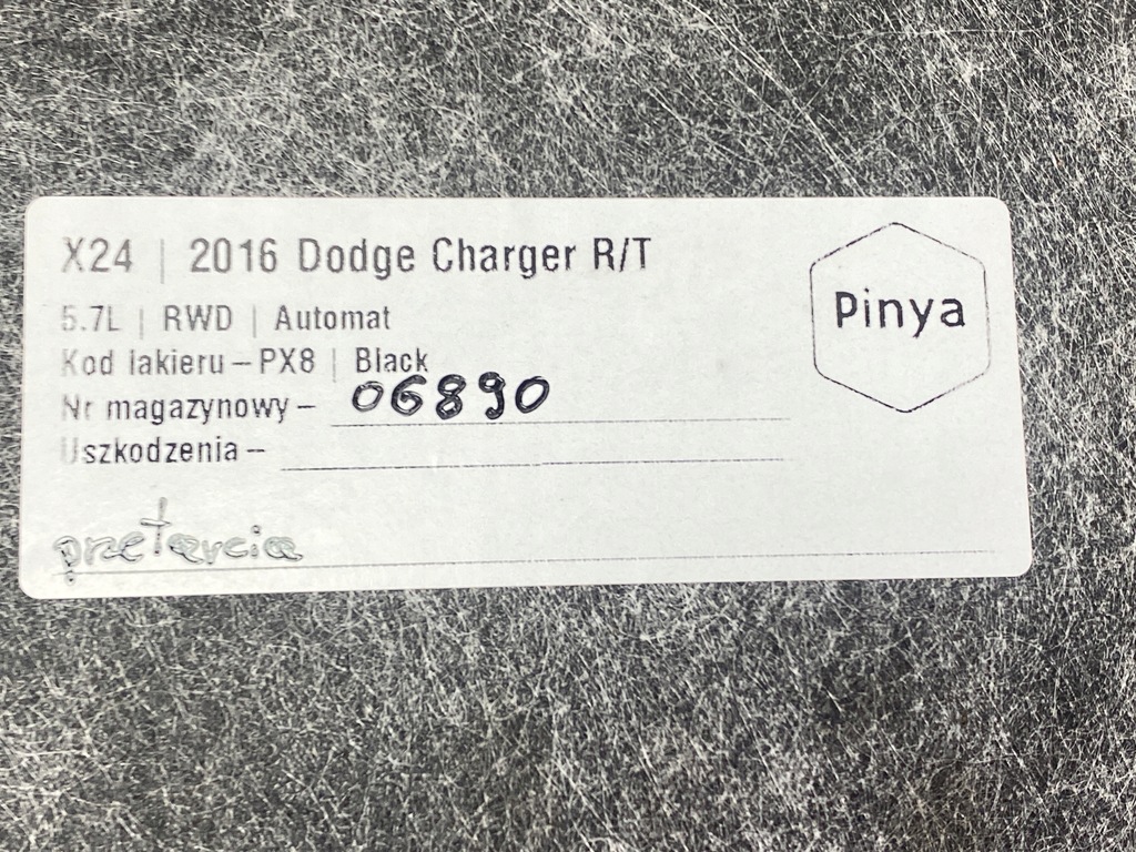 фото №14, Обшивка задня dodge charger 2015+ usa