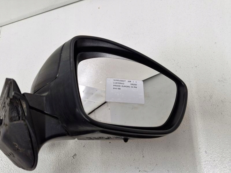 фото №8, Peugeot 208 1 i зеркало дверь правое europa 10 pin 6+4