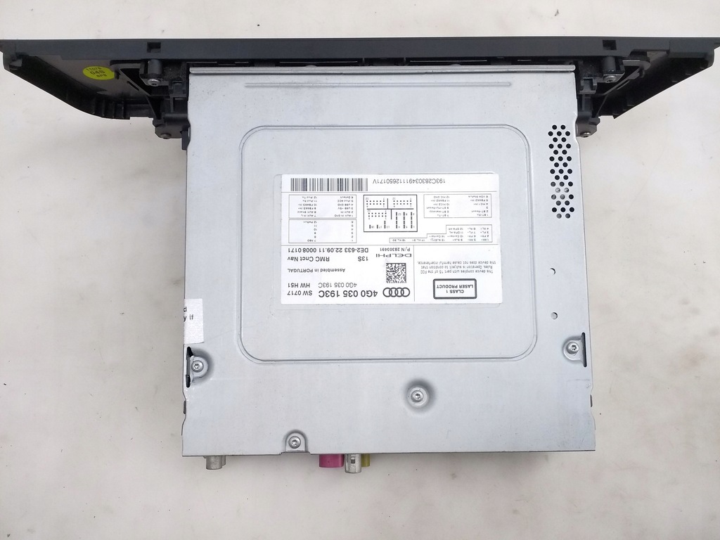 фото №7, Audi a6 s6 c7 4g 2011 панель / радіопрогравач cd/dvd/gps