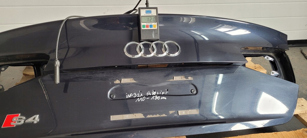 фото №7, S4 b8 lift крышка багажника багажника задняя задняя sedan lx5r