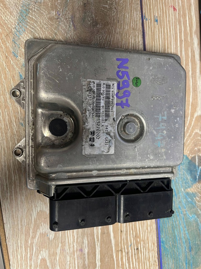 фото №1, Блок управления двигателя peugeot rifter bc0122393