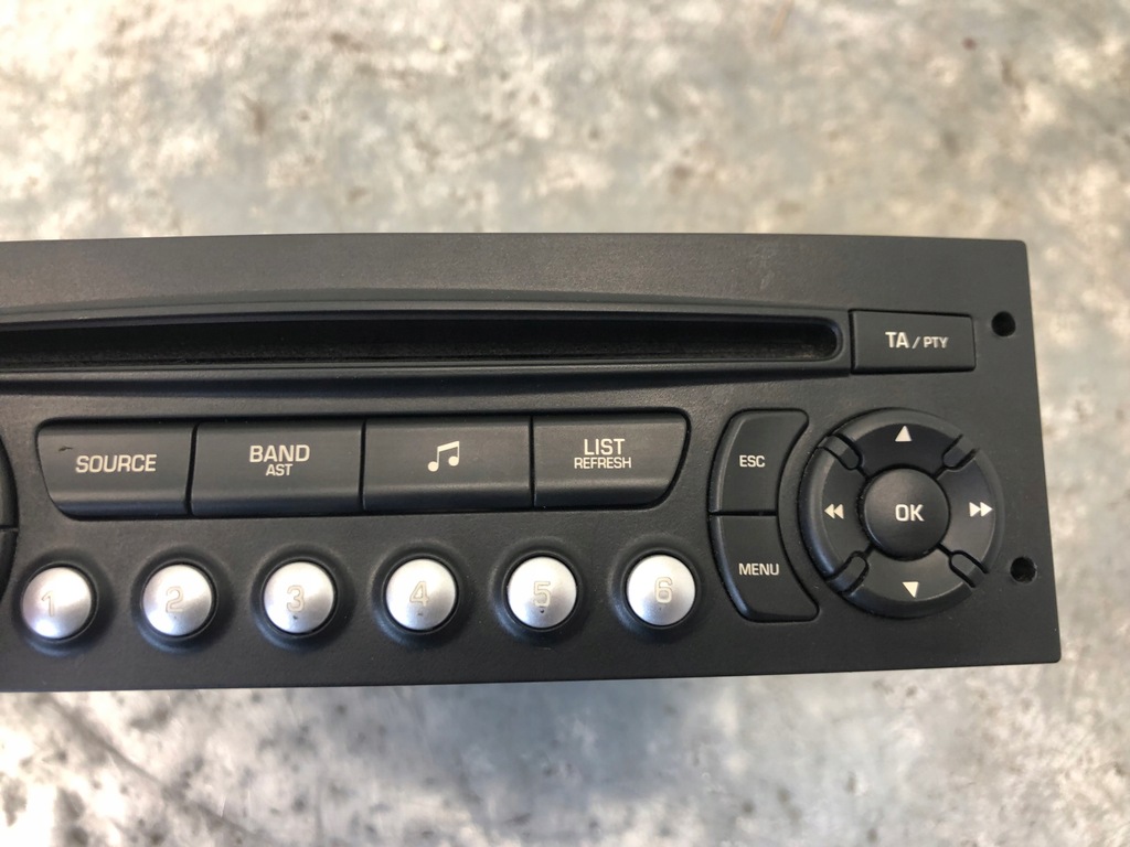 фото №3, Радио cd peugeot 207 96624492xt