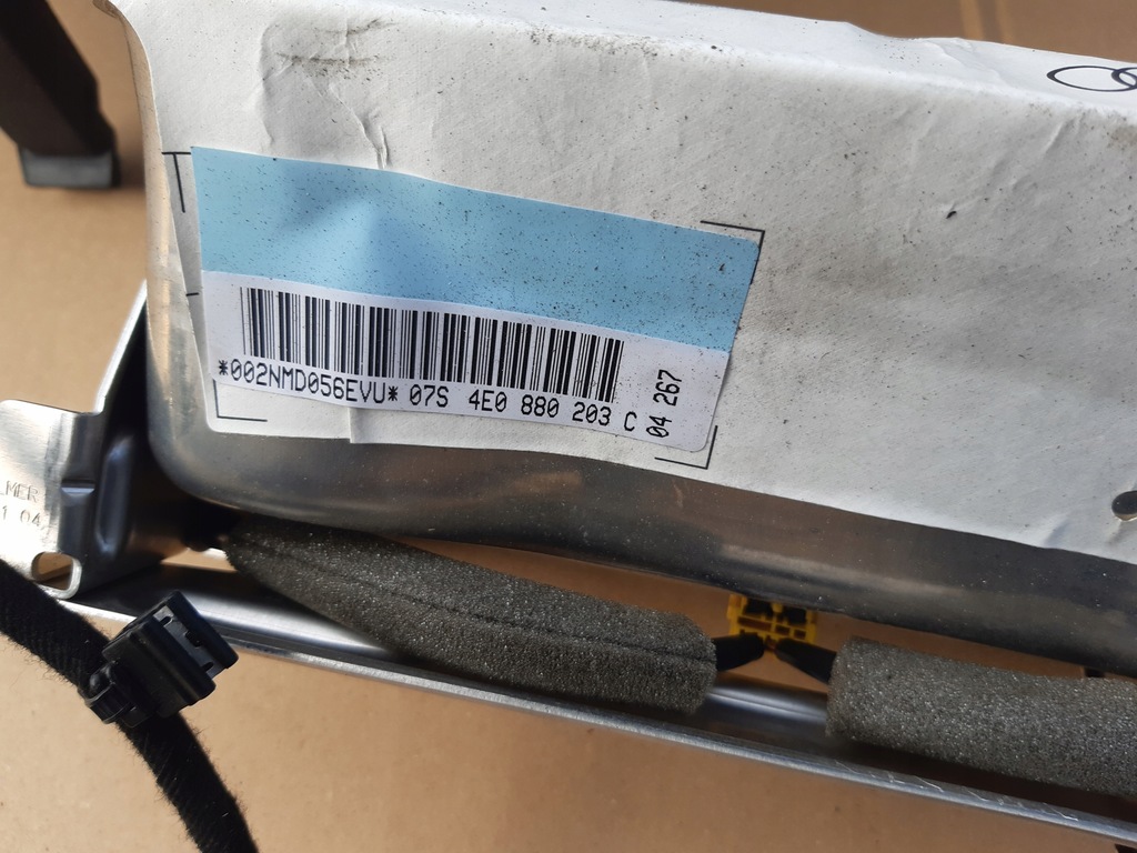 фото №8, Панель приладів консоль приладова audi a8 d3 europa подушка безпеки