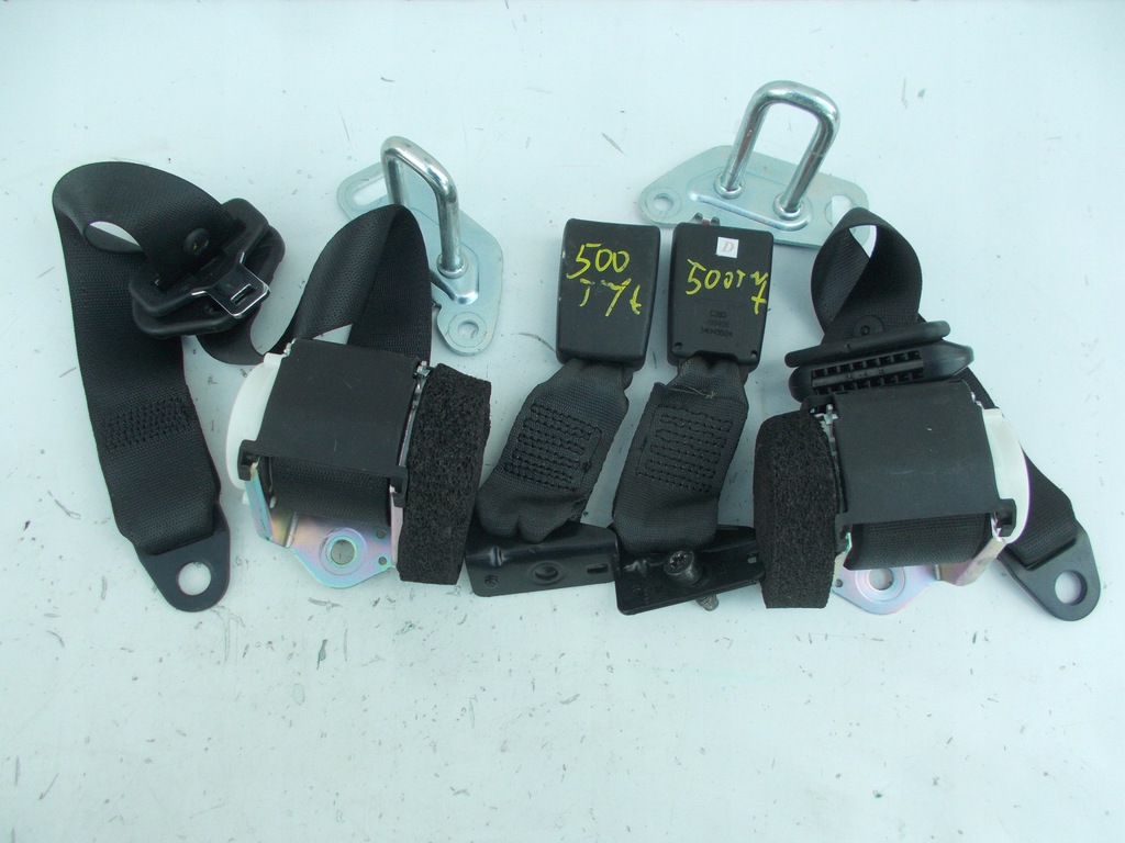фото №1, Pas безпеки fiat 500 задня задній