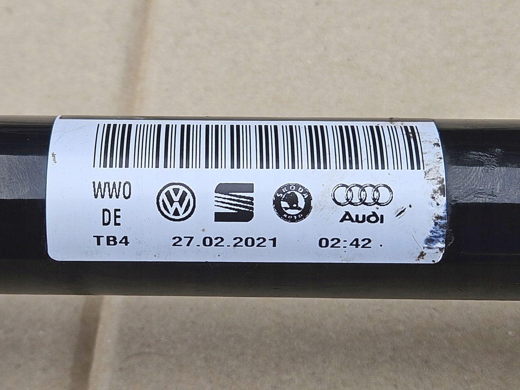 фото №11, Левая приводной вал audi q3 ii 83a vw tiguan ii 5na cupra 3q0407271cc 3q0407271 cc