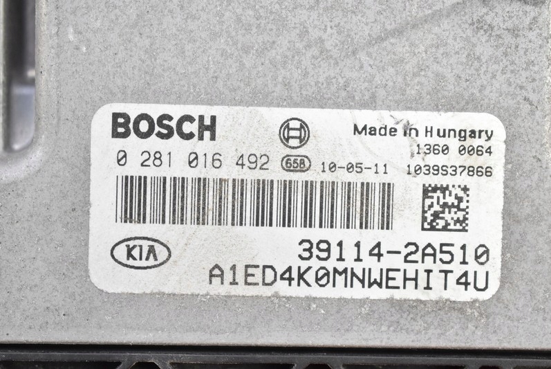 фото №7, Модуль блок управления двигателя kia ceed i30 0281016492