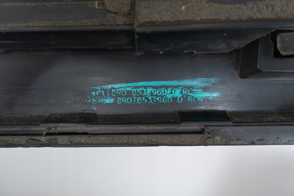 фото №10, Молдинг двері правий перед audi q5 8r 8r0853960c