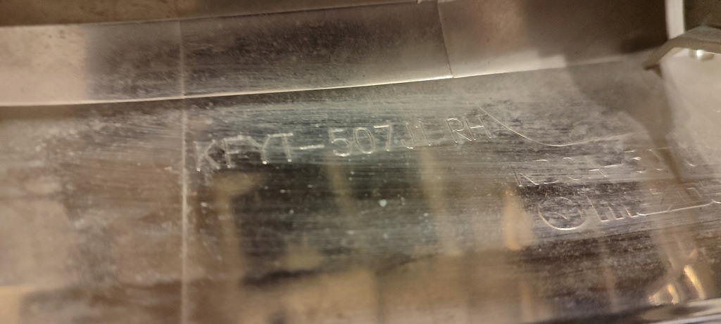 фото №9, Молдинг права хром решітка решітка mazda cx5 cx 5 ii kb8a-507j1 2017- 2022