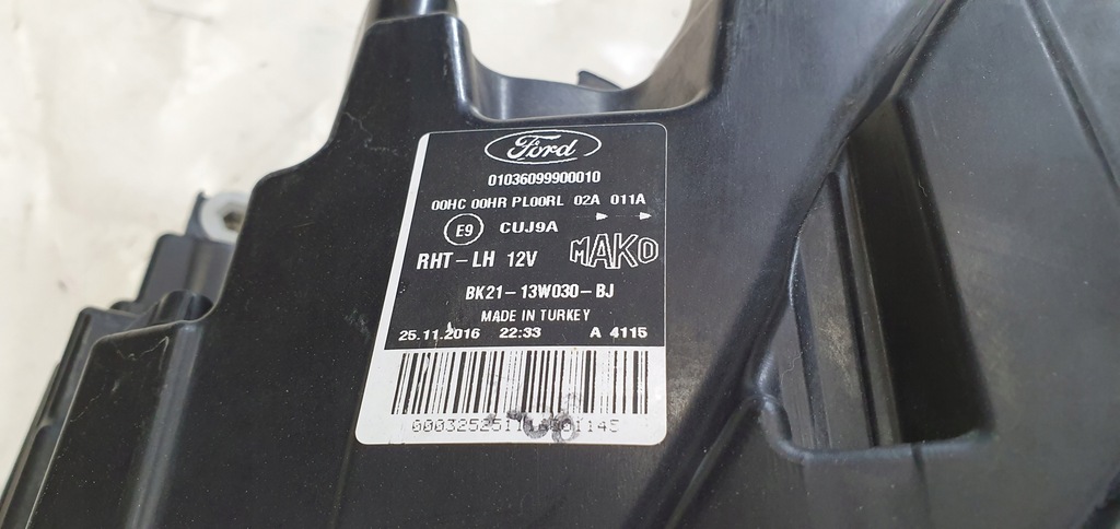 фото №7, Лампа передняя левая перед ford transit custom