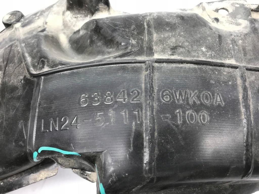 фото №13, Nissan leaf ii 2 підкрилок перед передні праве nissan leaf ii 638426wk0a