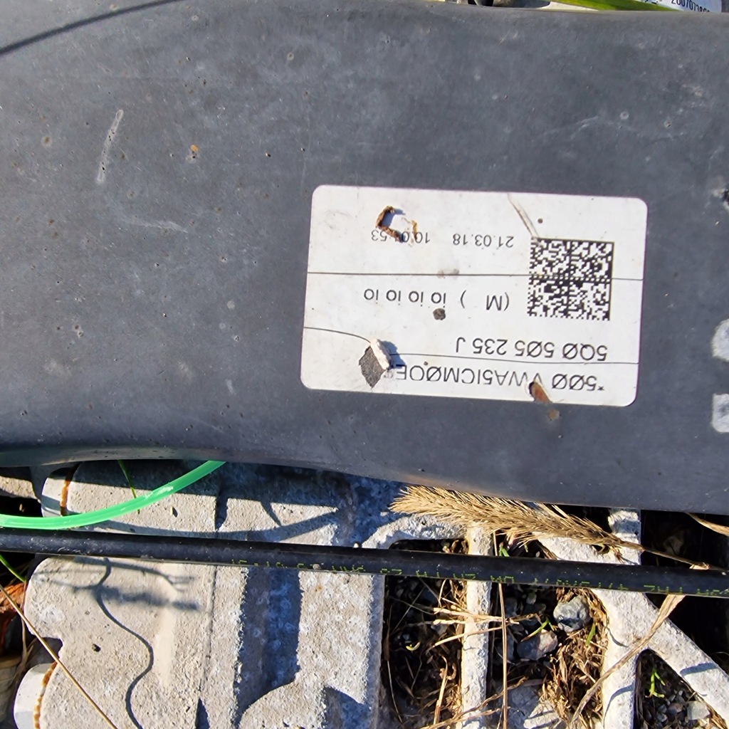 фото №7, Балка подвеска задняя kpl. superb iii 3v 4x4 bez дифференциал 5q0505235j