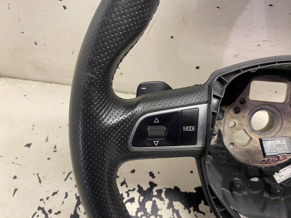 фото №7, Audi a5 8t повітропровід шкіра мультифункція пелюстки перемикання 8t0419091b