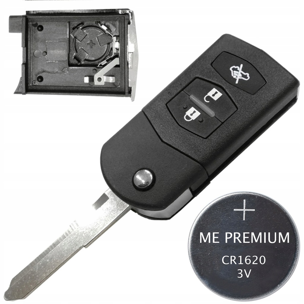 Купить Mazda 2 3 5 6 rx8 cx7 ключ корпус pilot panic