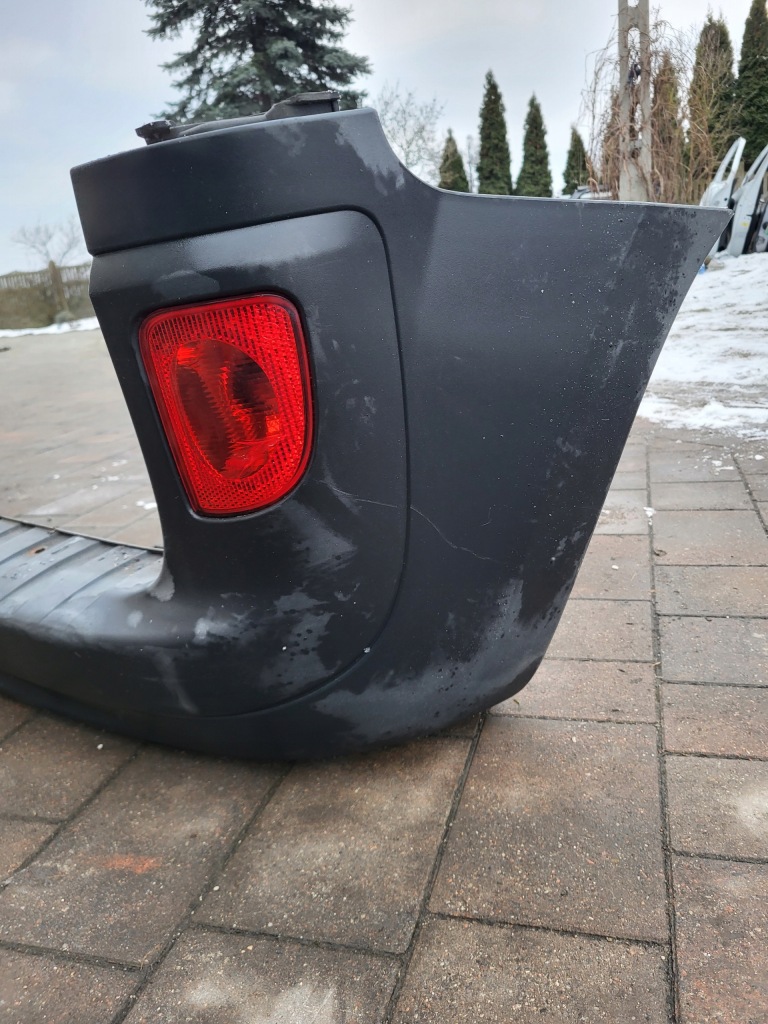 фото №7, Бампер задний czarna структура renault kangoo ii lift iii 13-