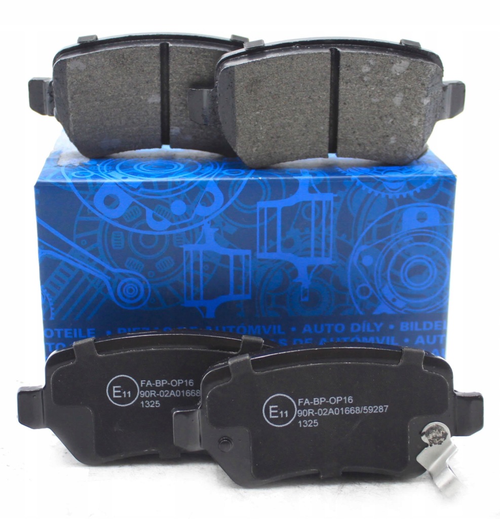 фото №1, Тормозные колодки тормозные задняя opel astra g h combo meriva zafira kia venga