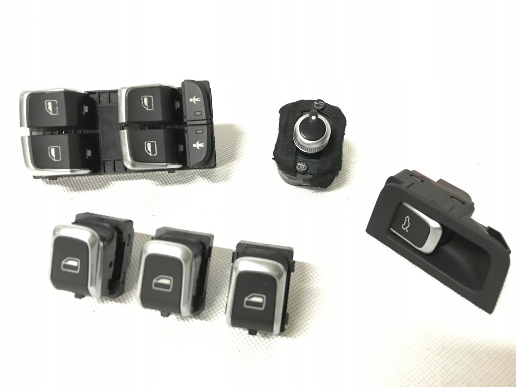 фото №1, Панель кнопки вікон комплект хром audi a6 a7 4g