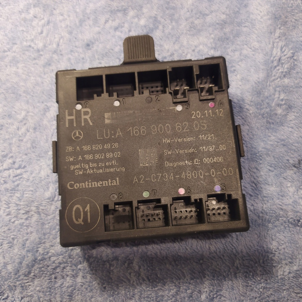 фото №1, Блок управления дверь mercedes ml w166 a1669006205