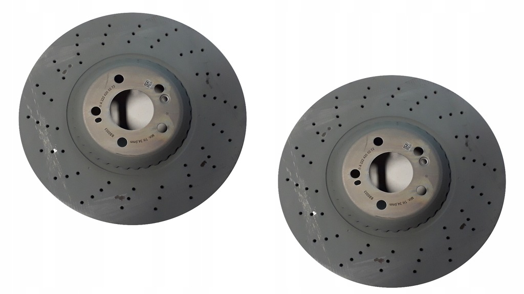 фото №1, Оригінальні гальмівні диски гальмівні перед mercedes s w222